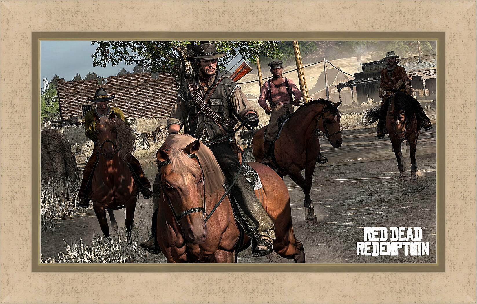 Картина в раме - Red Dead Redemption
