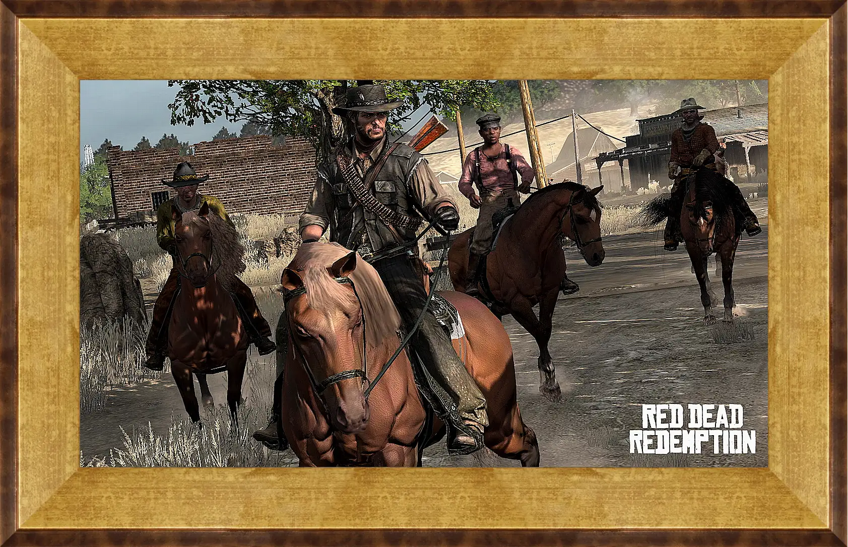 Картина в раме - Red Dead Redemption
