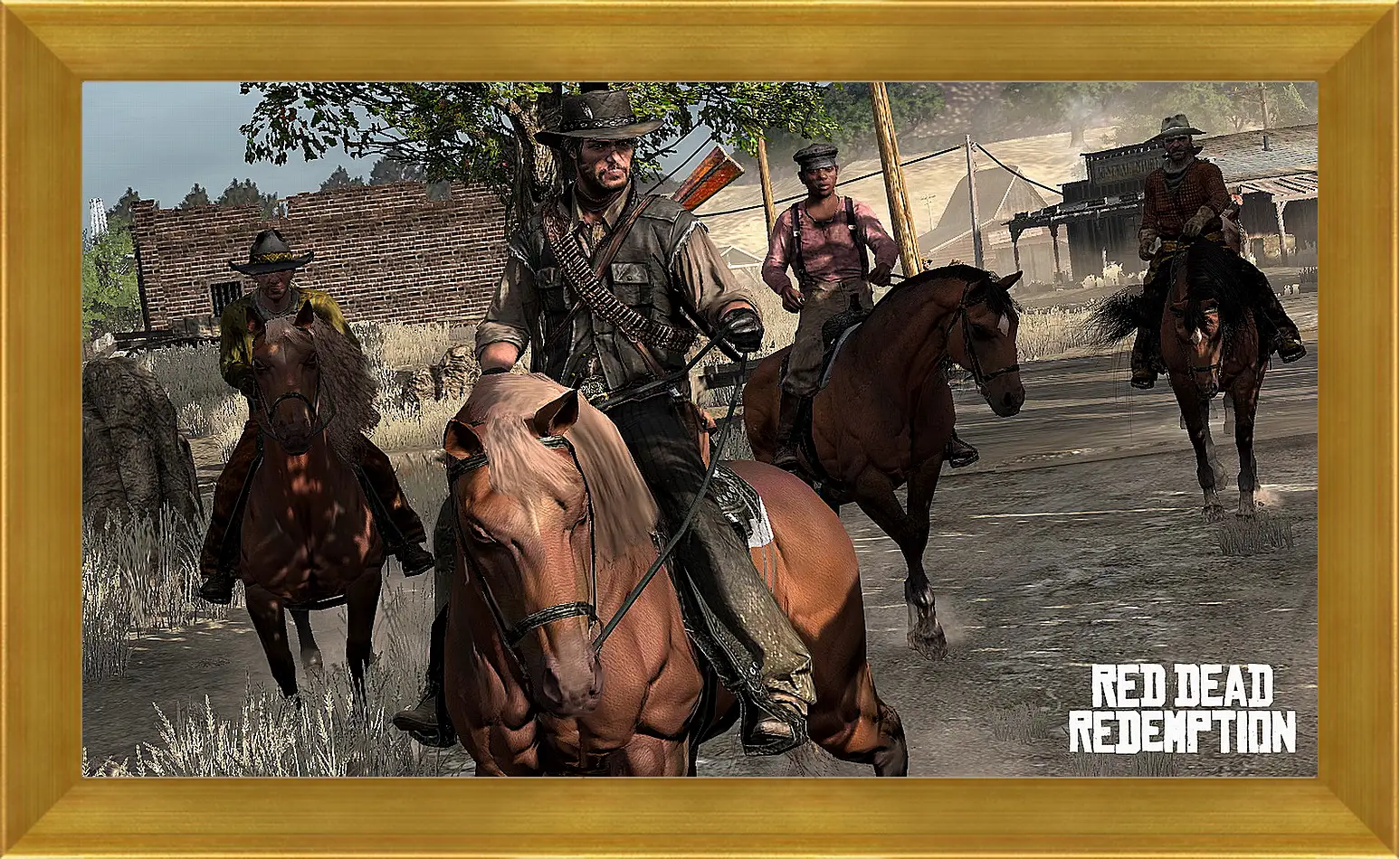 Картина в раме - Red Dead Redemption
