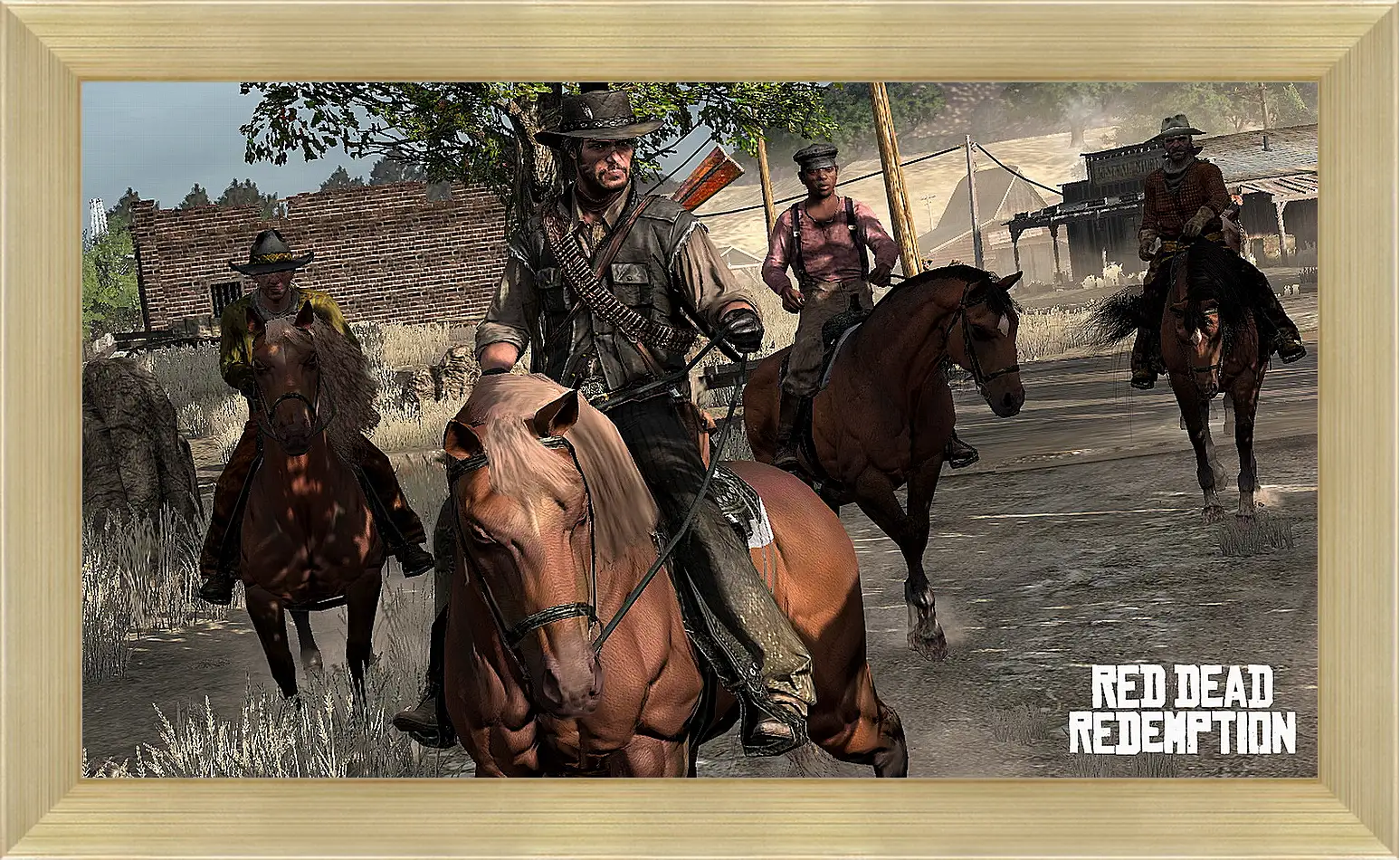 Картина в раме - Red Dead Redemption
