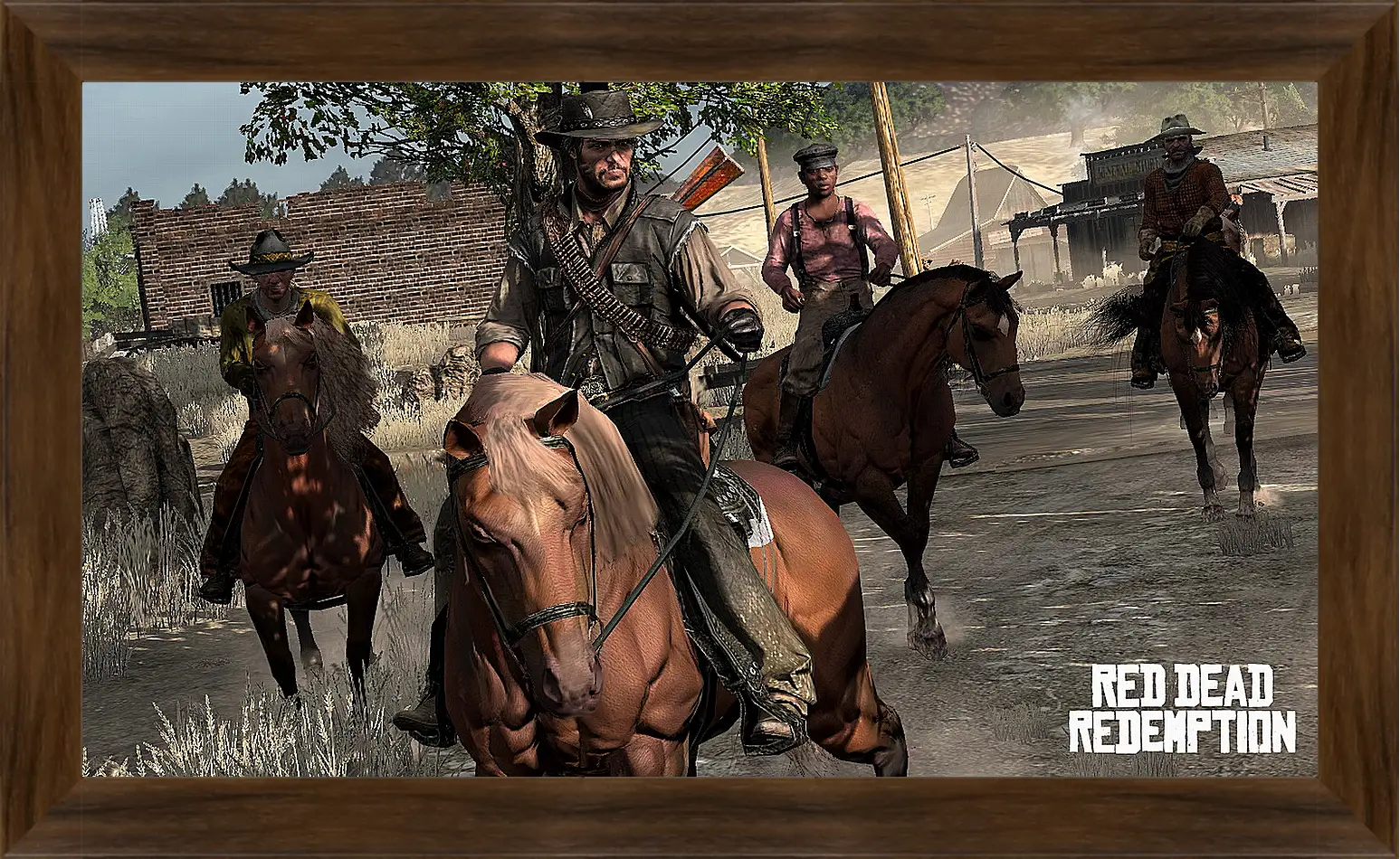 Картина в раме - Red Dead Redemption
