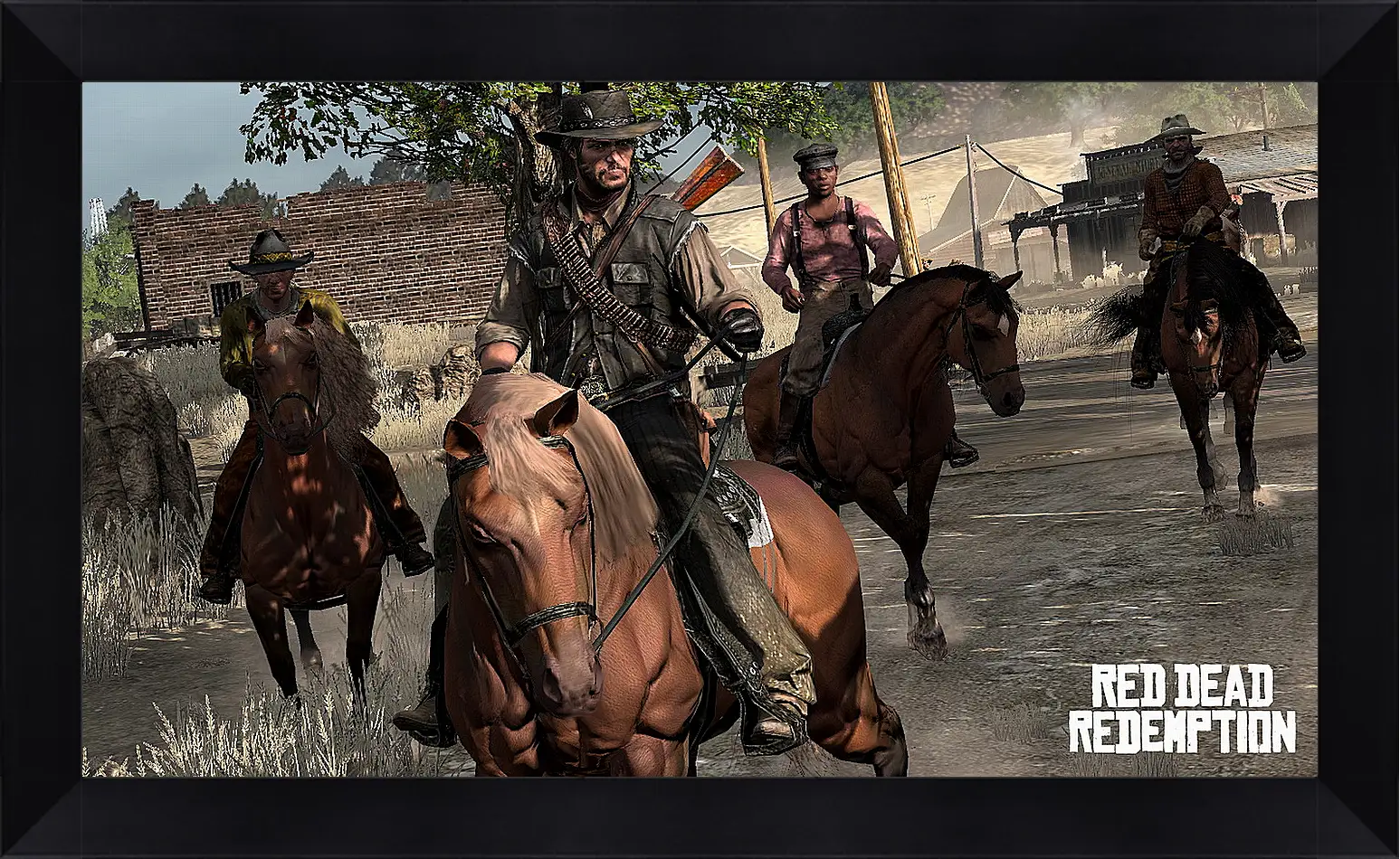 Картина в раме - Red Dead Redemption
