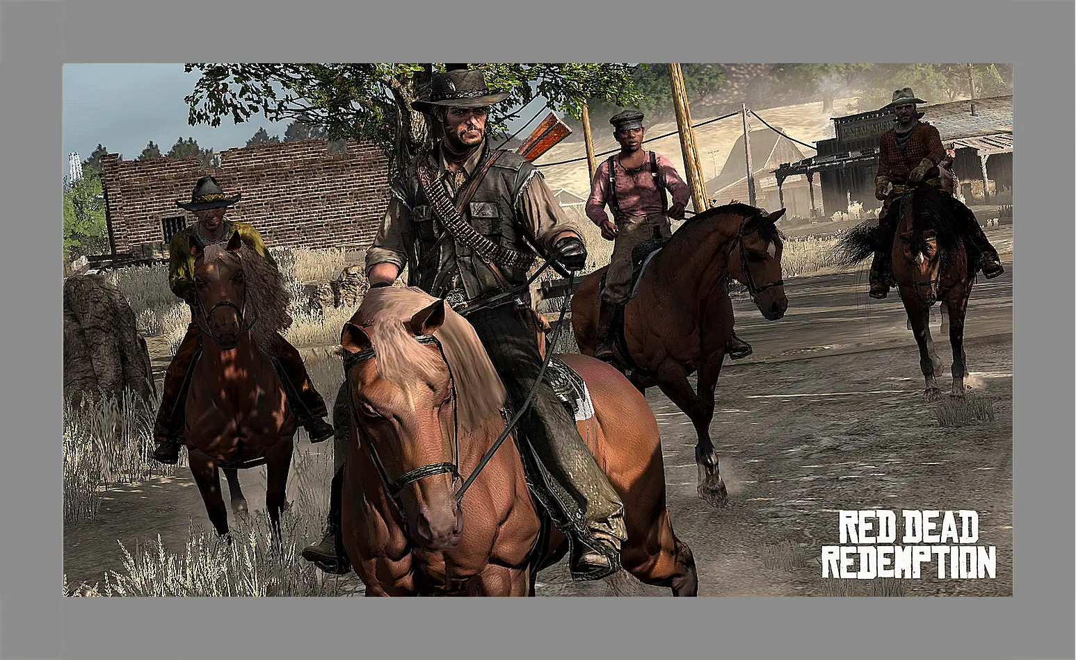 Картина в раме - Red Dead Redemption
