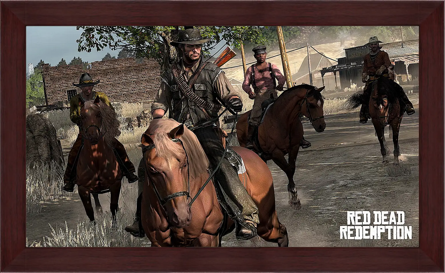 Картина в раме - Red Dead Redemption
