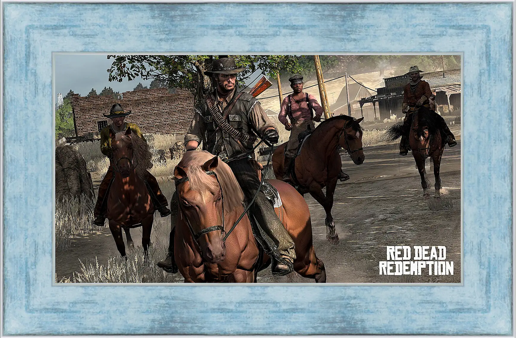 Картина в раме - Red Dead Redemption
