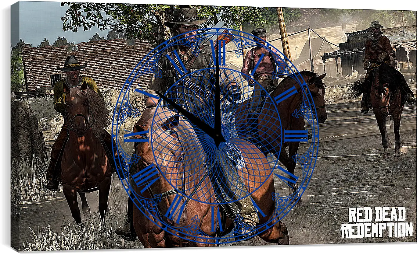 Часы картина - Red Dead Redemption

