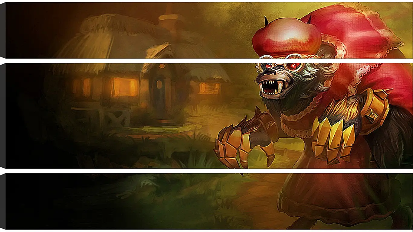 Модульная картина - League Of Legends
