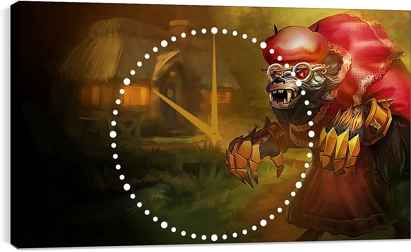 Часы картина - League Of Legends
