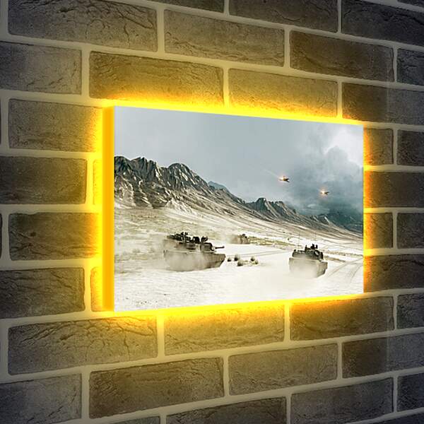 Лайтбокс световая панель - Battlefield 3
