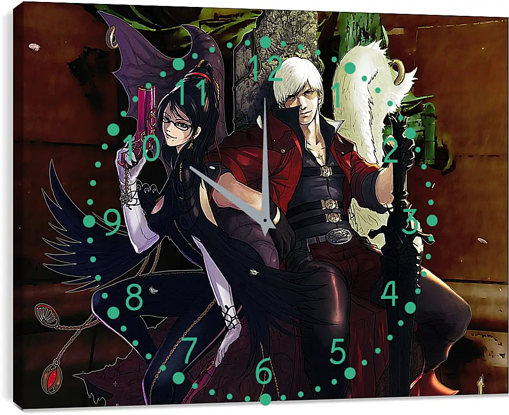 Часы картина - Devil May Cry