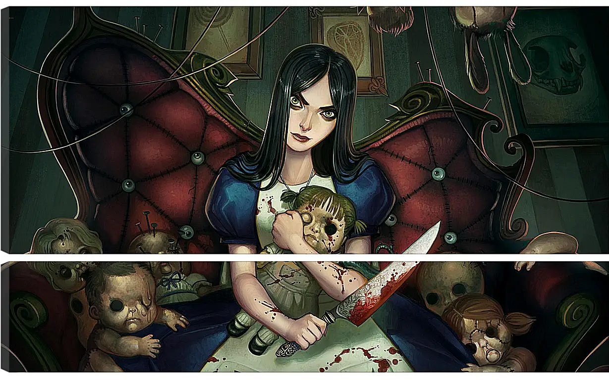 Модульная картина - Alice: Madness Returns
