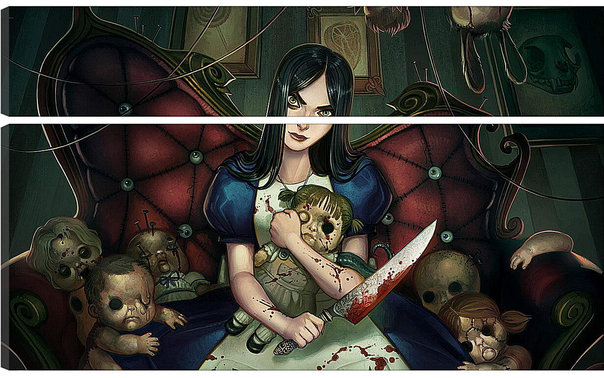 Модульная картина - Alice: Madness Returns
