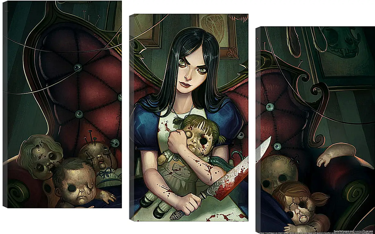 Модульная картина - Alice: Madness Returns
