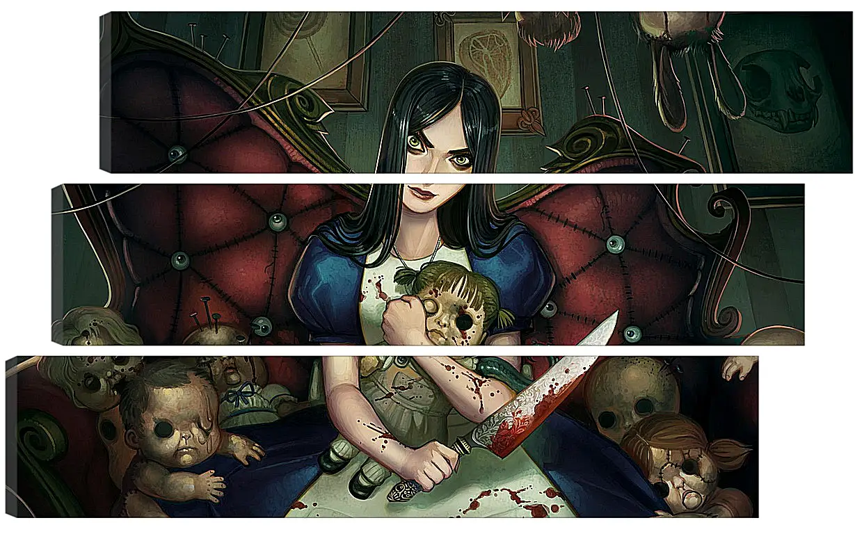 Модульная картина - Alice: Madness Returns
