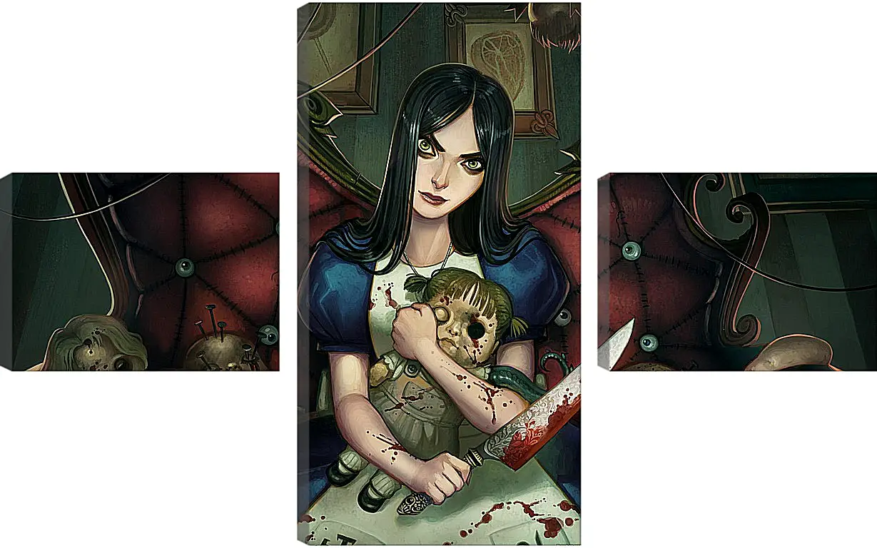 Модульная картина - Alice: Madness Returns
