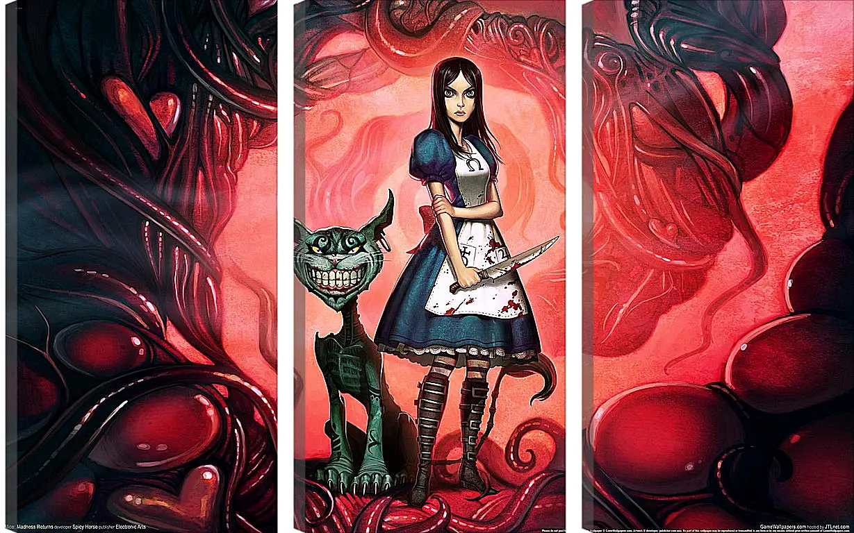 Модульная картина - Alice: Madness Returns
