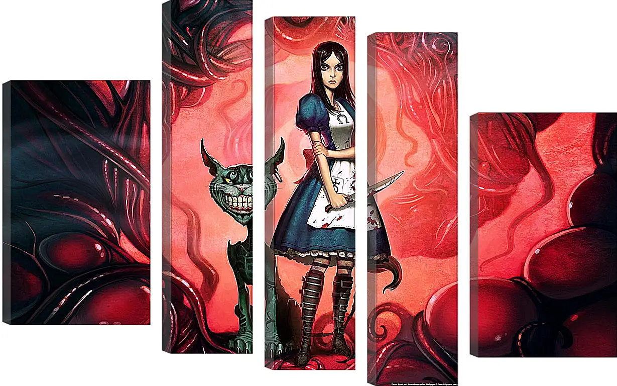 Модульная картина - Alice: Madness Returns
