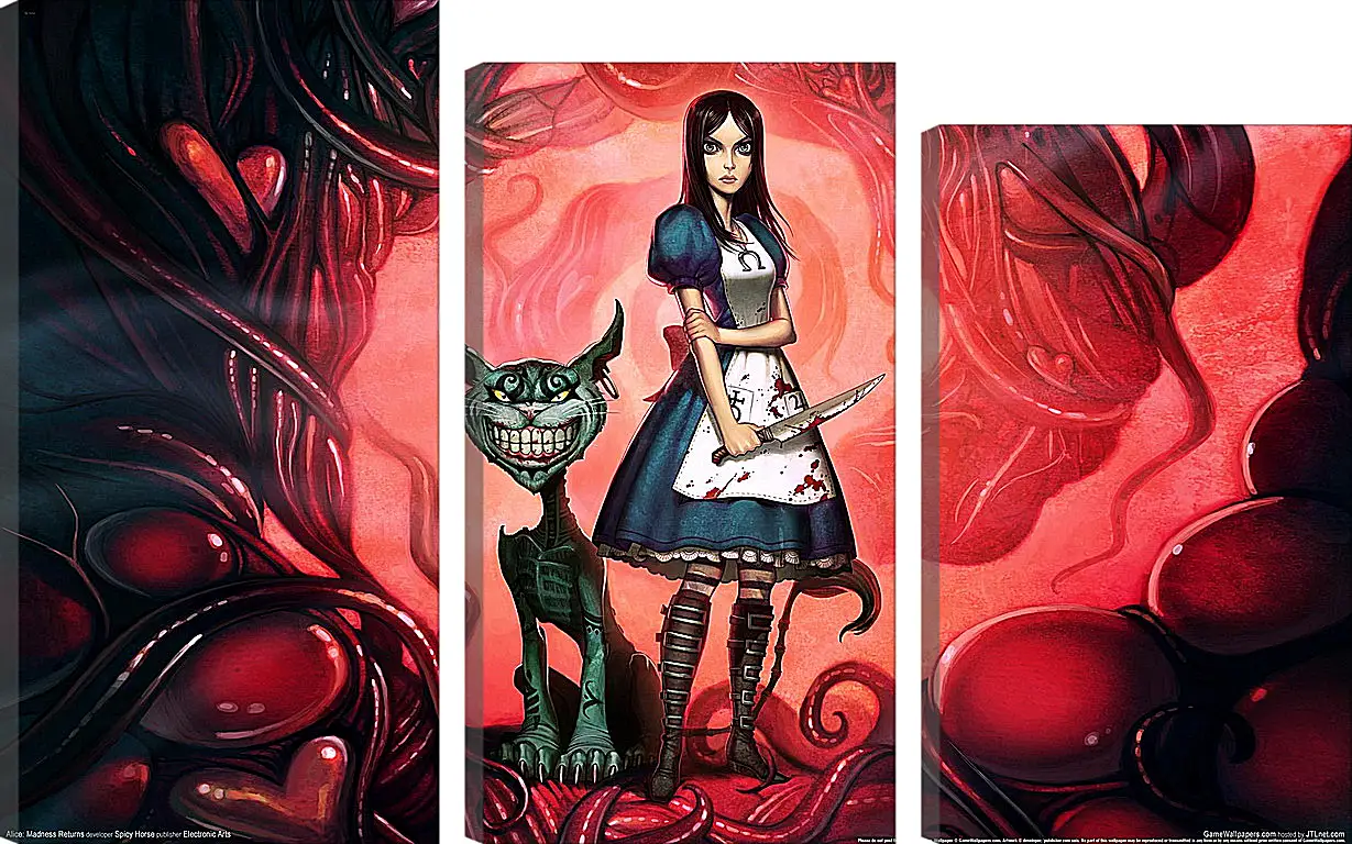 Модульная картина - Alice: Madness Returns
