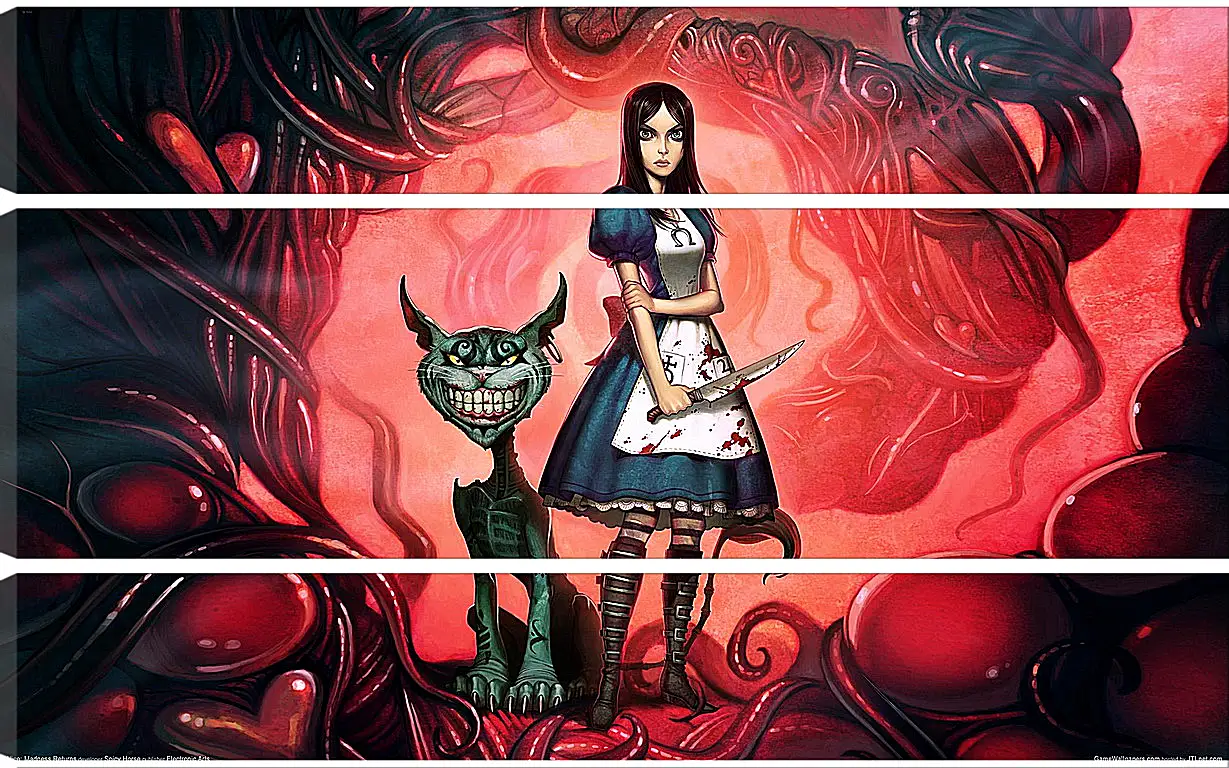 Модульная картина - Alice: Madness Returns
