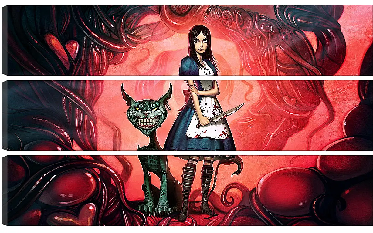 Модульная картина - Alice: Madness Returns
