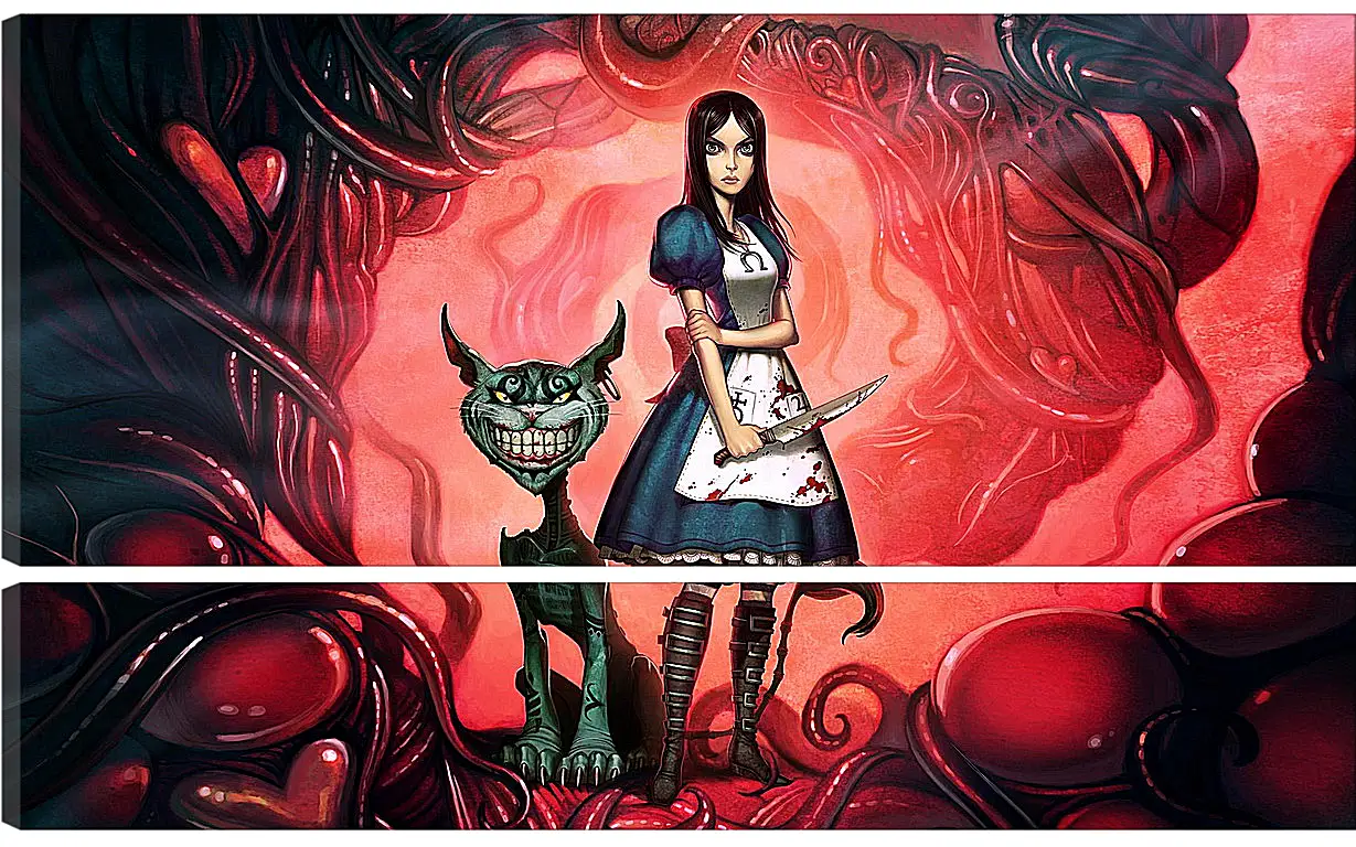 Модульная картина - Alice: Madness Returns
