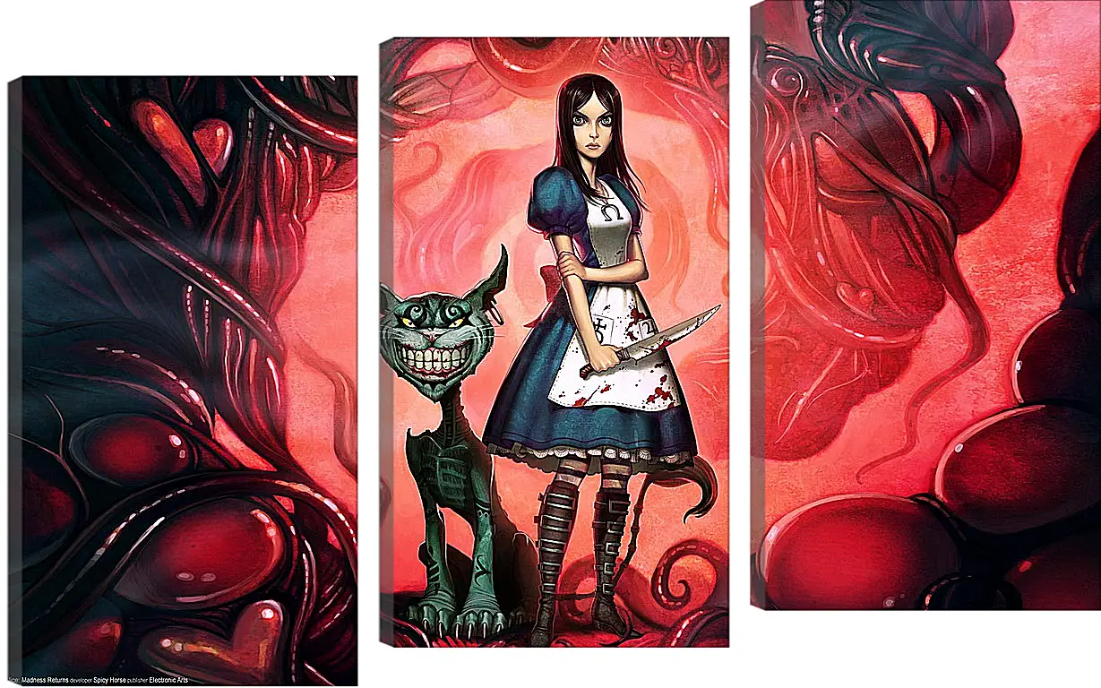 Модульная картина - Alice: Madness Returns
