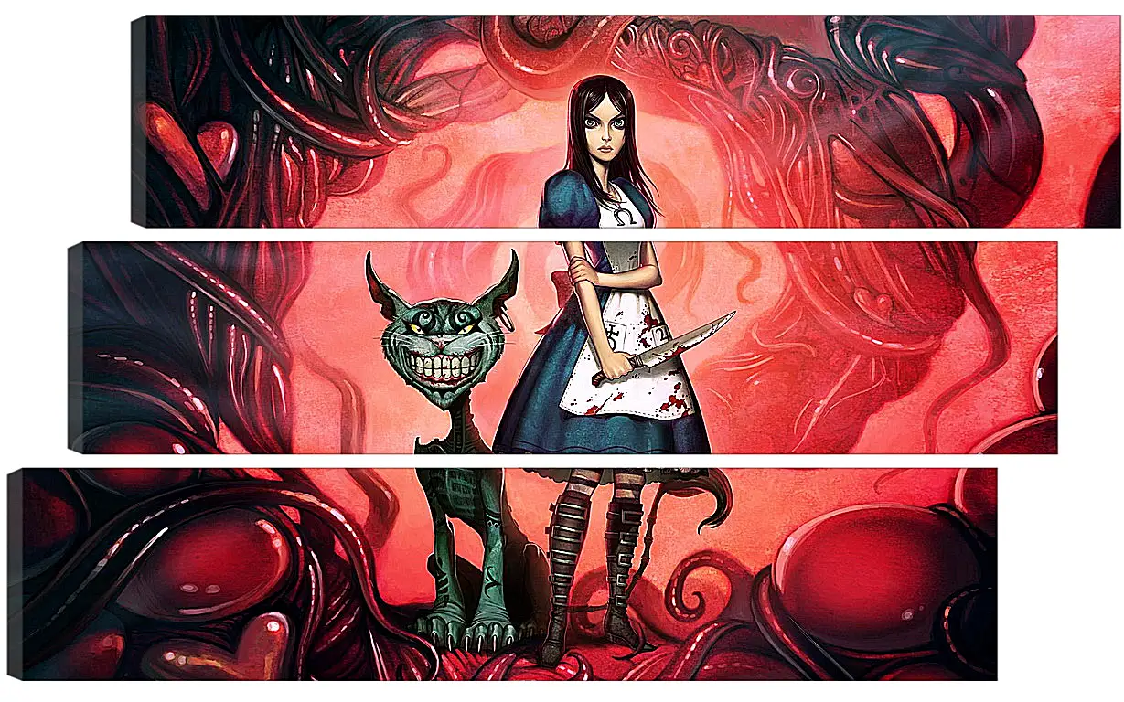 Модульная картина - Alice: Madness Returns
