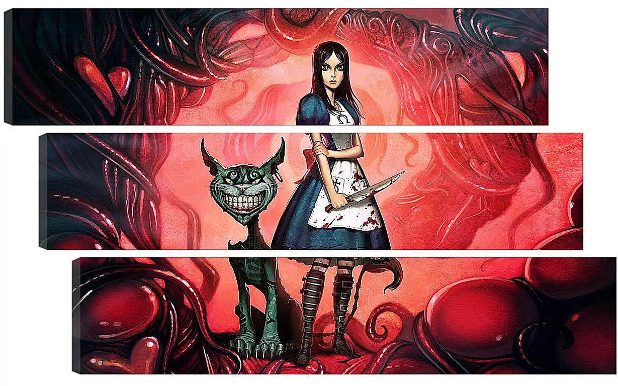 Модульная картина - Alice: Madness Returns
