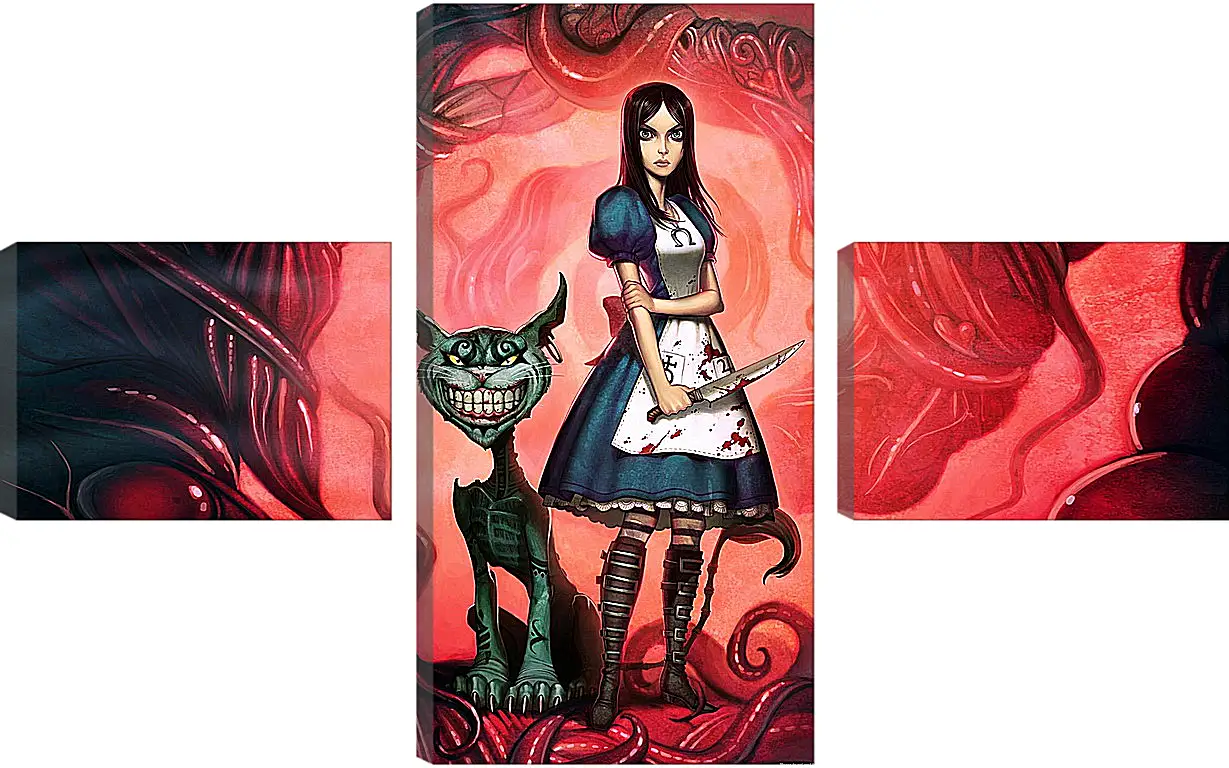 Модульная картина - Alice: Madness Returns
