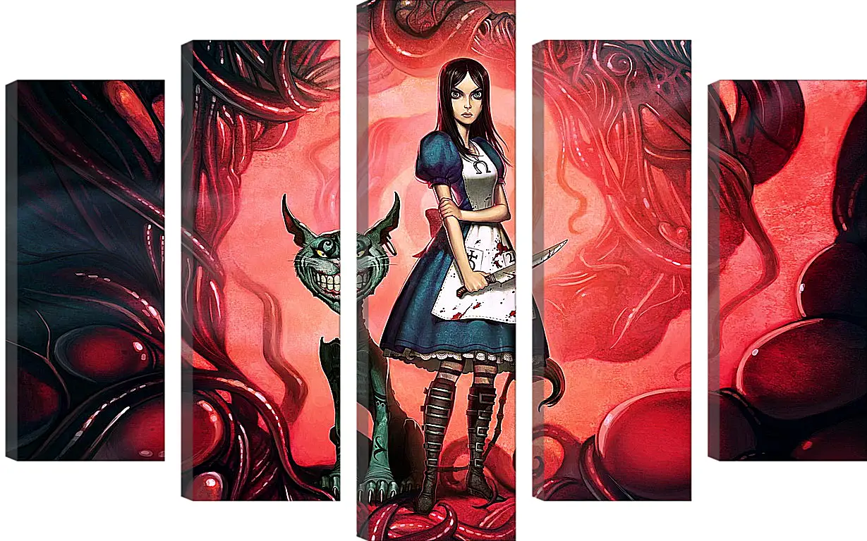 Модульная картина - Alice: Madness Returns
