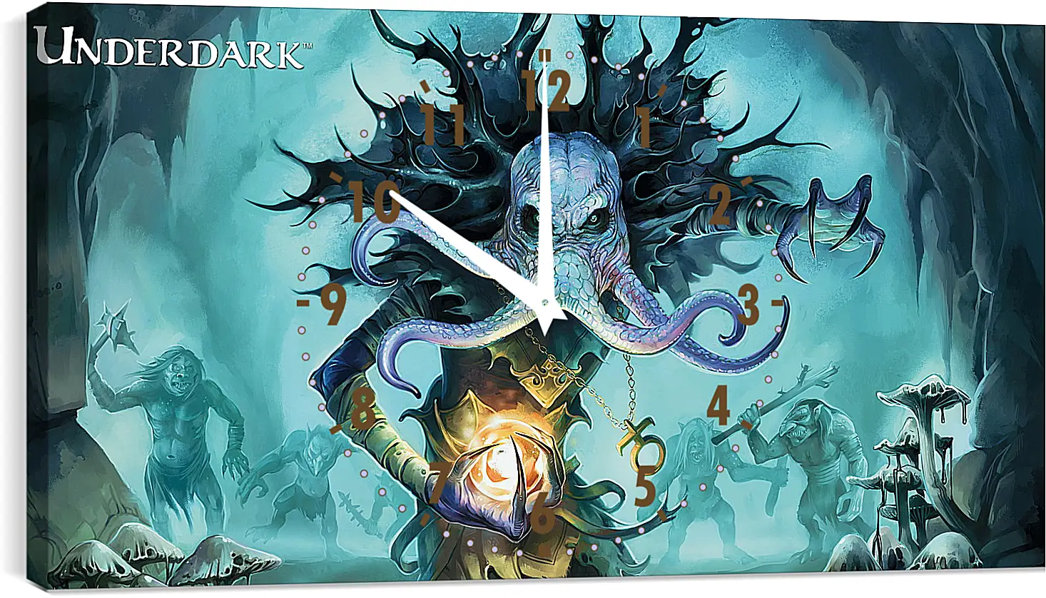 Часы картина - Underdark
