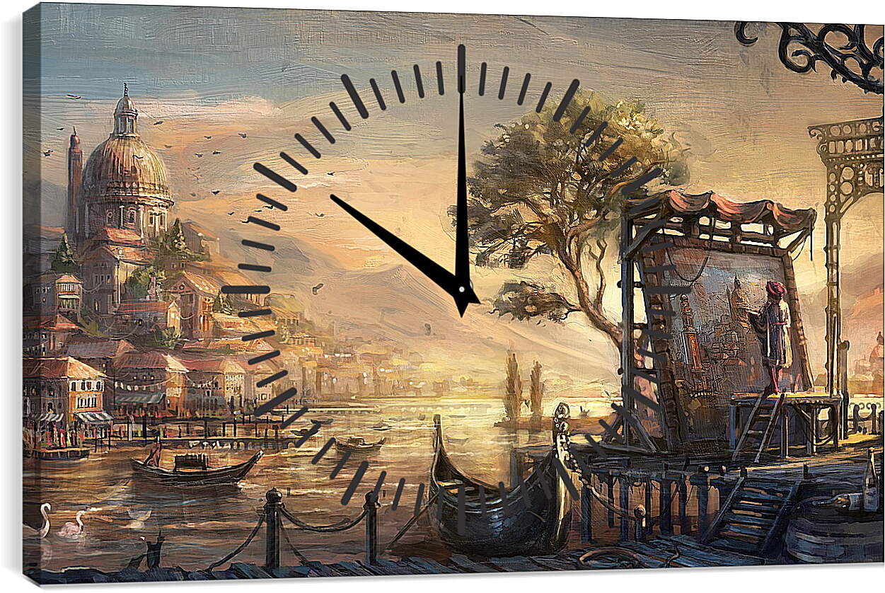 Часы картина - Anno
