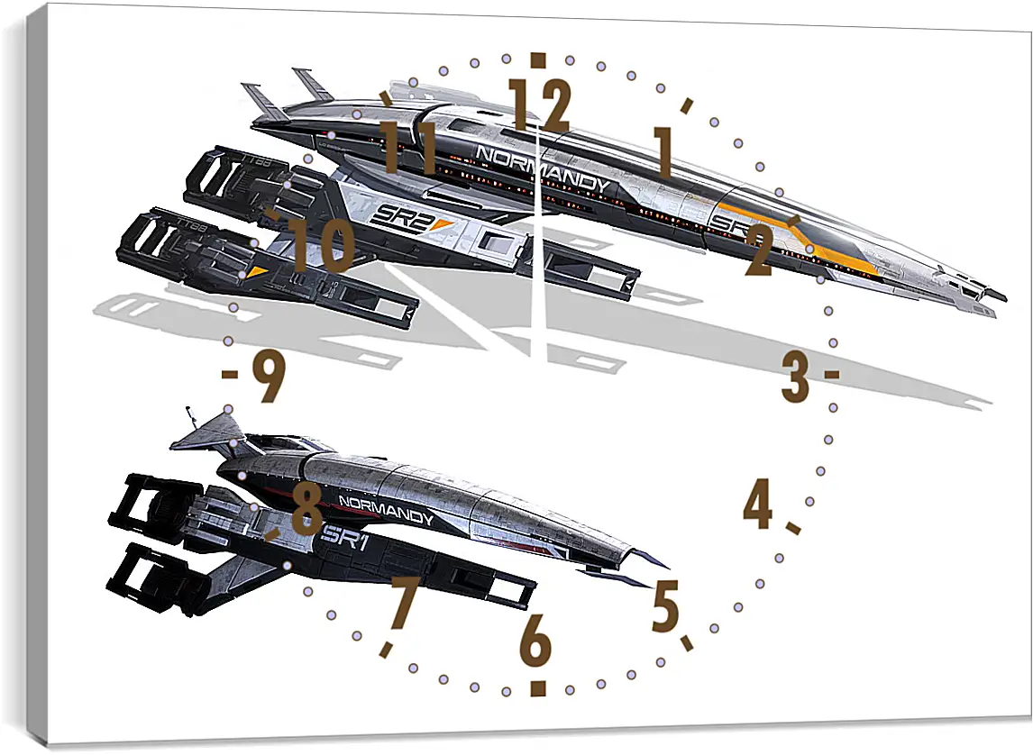 Часы картина - Mass Effect