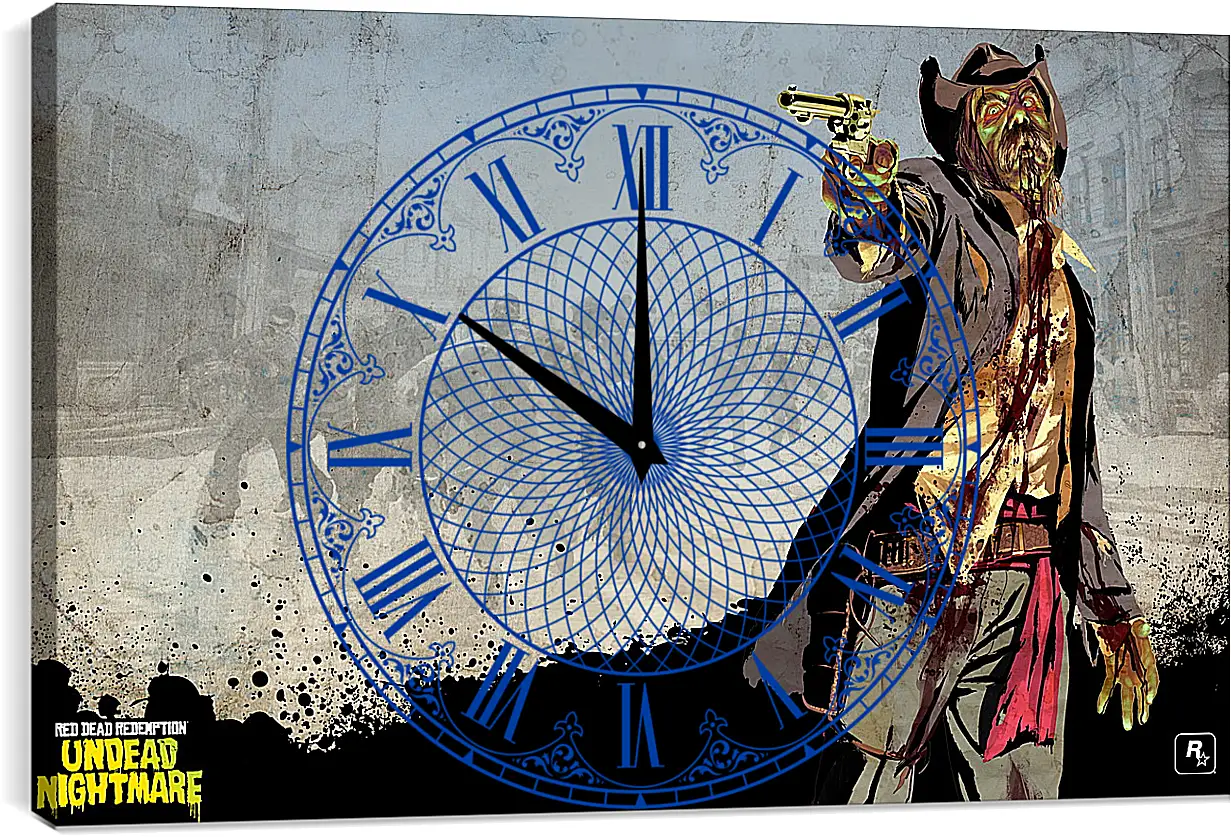 Часы картина - Red Dead Redemption
