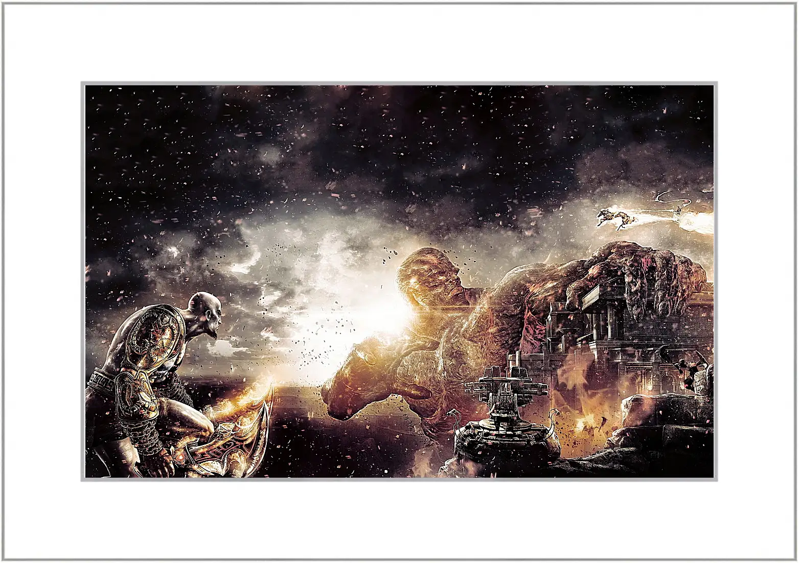 Картина в раме - God Of War III
