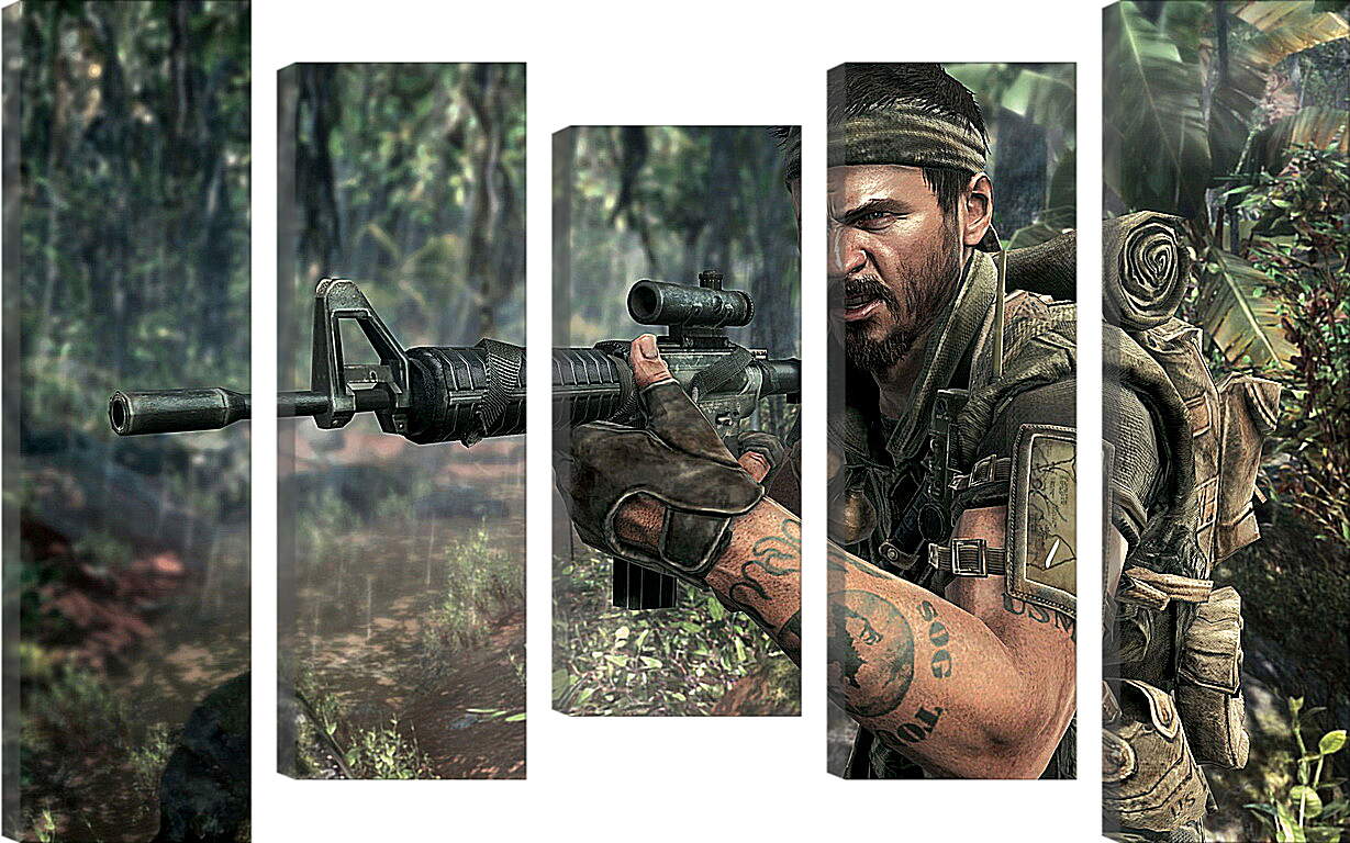Модульная картина - Call Of Duty