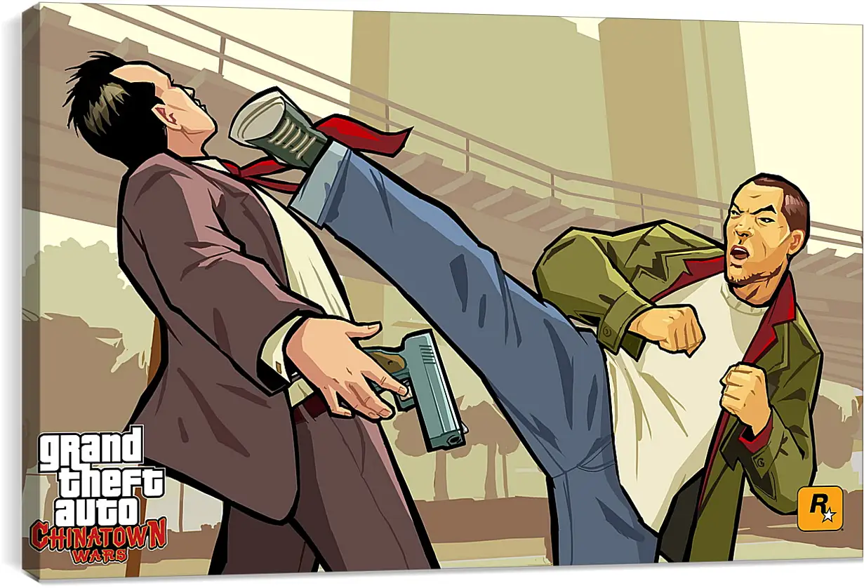 Постер и плакат - Grand Theft Auto: Chinatown Wars