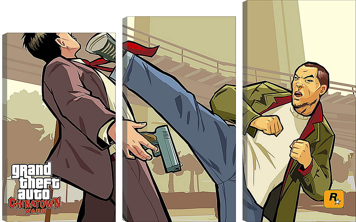 Модульная картина - Grand Theft Auto: Chinatown Wars