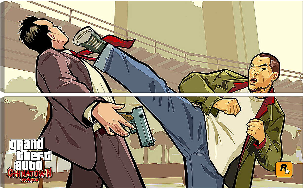 Модульная картина - Grand Theft Auto: Chinatown Wars