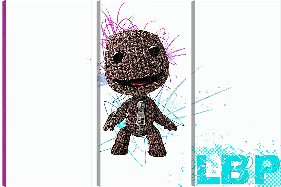 Модульная картина - LittleBigPlanet
