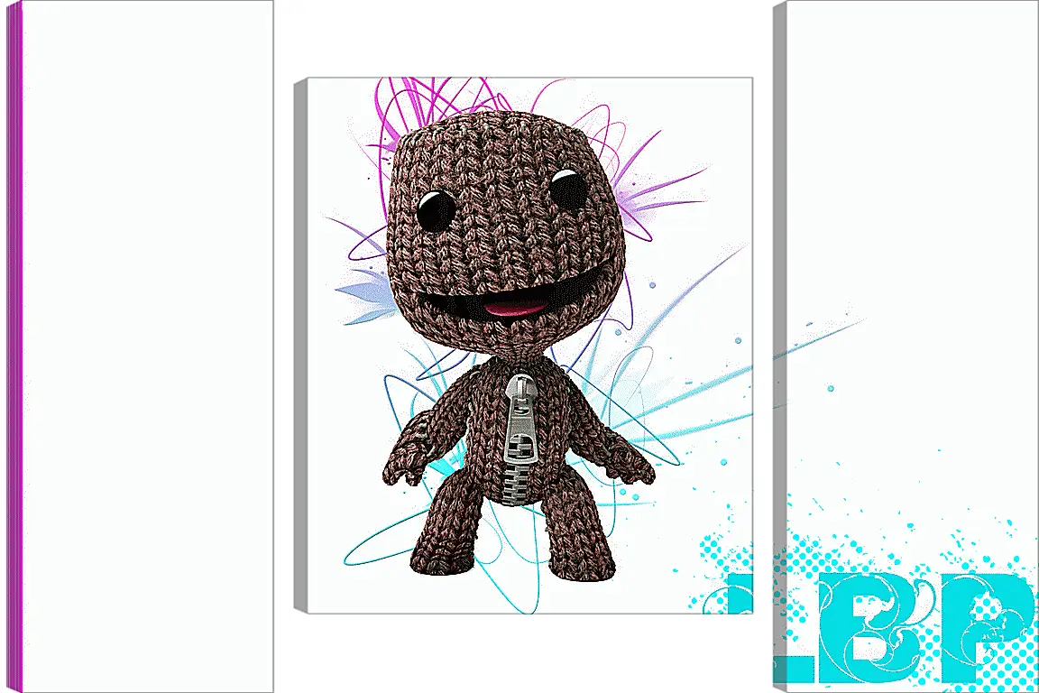 Модульная картина - LittleBigPlanet
