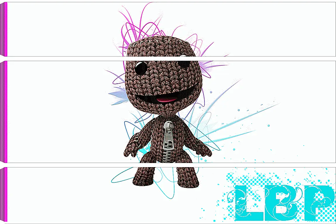 Модульная картина - LittleBigPlanet
