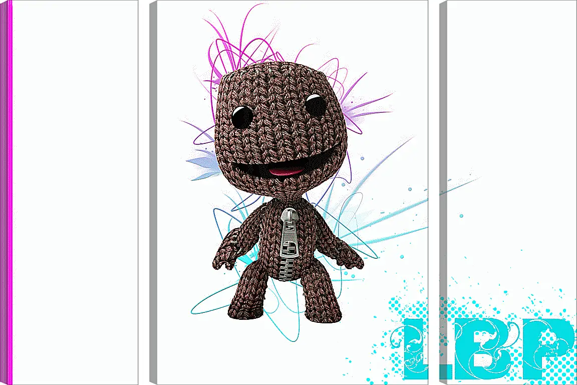 Модульная картина - LittleBigPlanet
