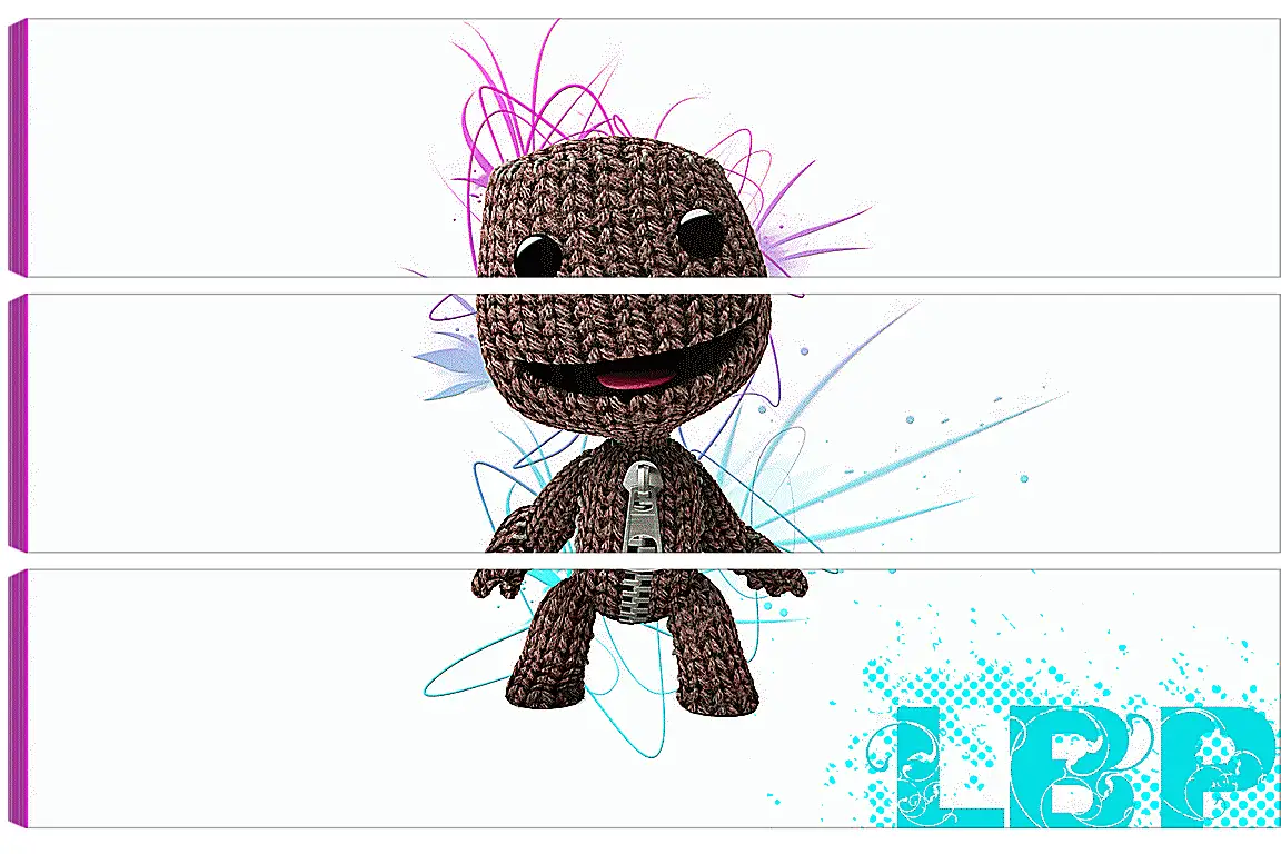 Модульная картина - LittleBigPlanet
