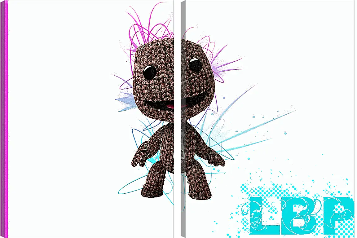 Модульная картина - LittleBigPlanet
