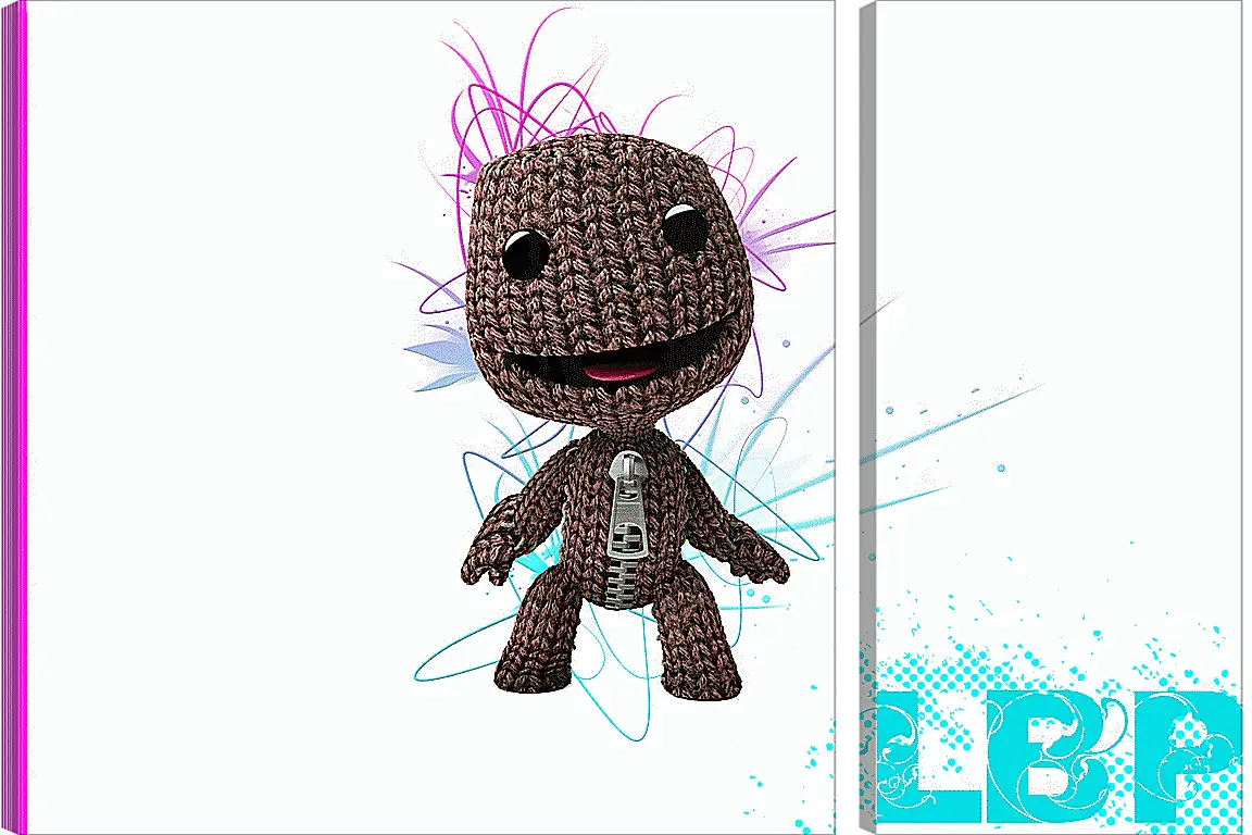 Модульная картина - LittleBigPlanet
