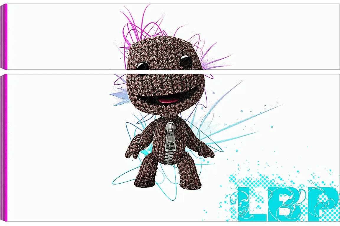 Модульная картина - LittleBigPlanet
