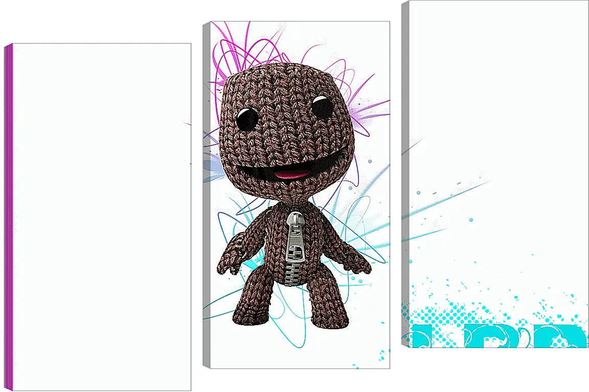 Модульная картина - LittleBigPlanet
