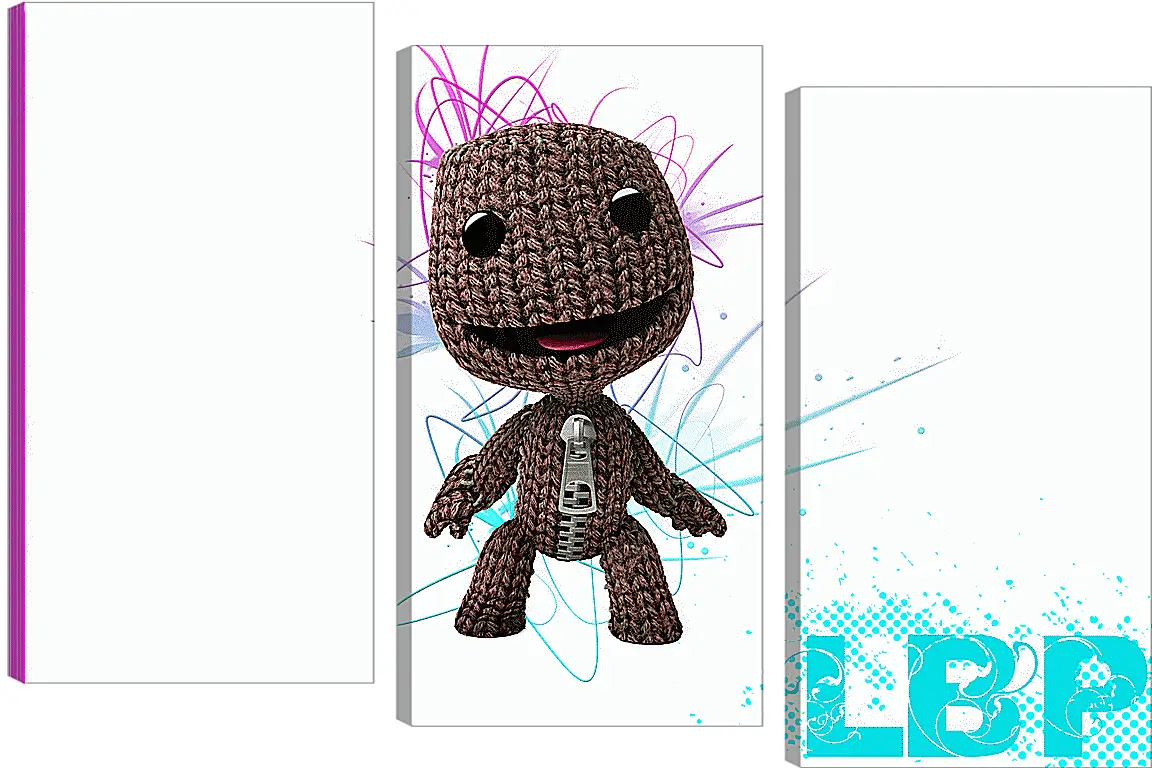 Модульная картина - LittleBigPlanet
