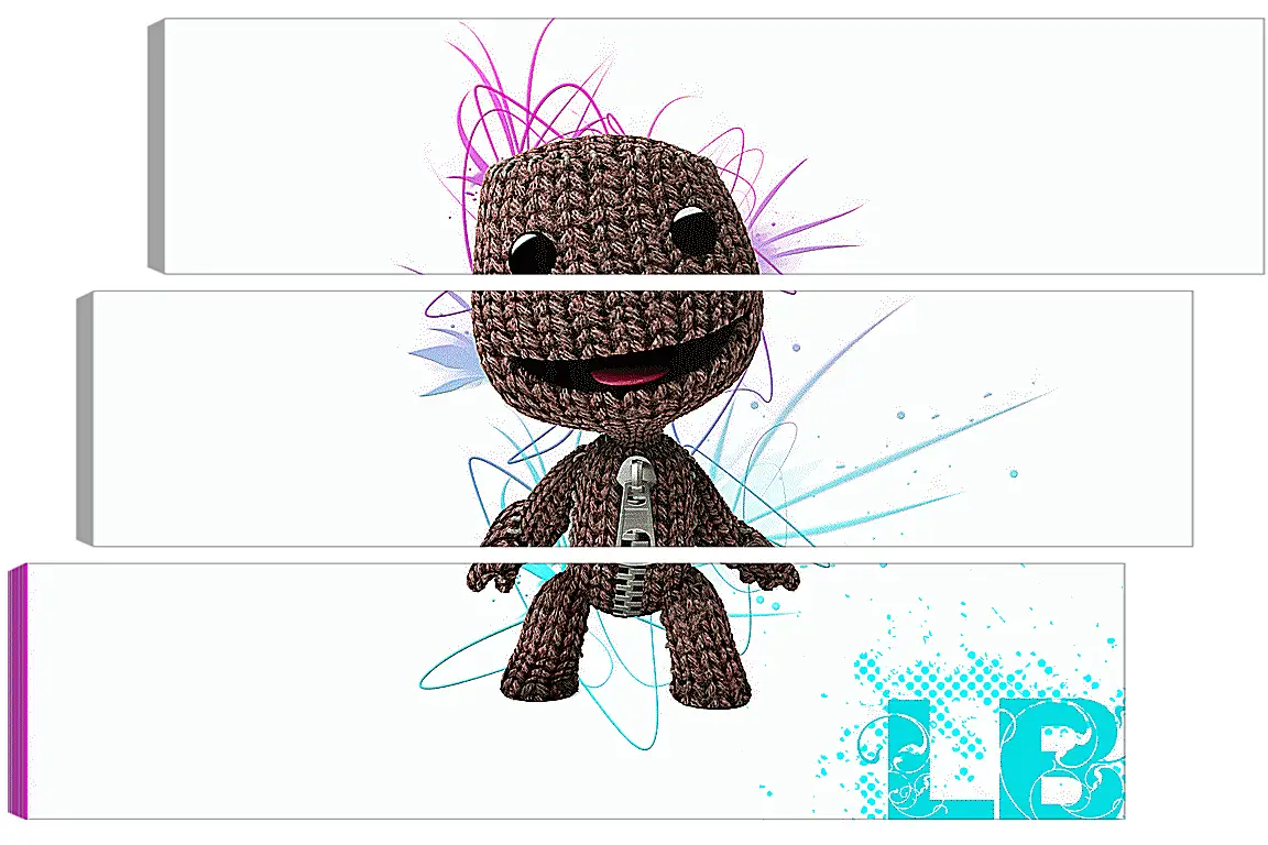 Модульная картина - LittleBigPlanet
